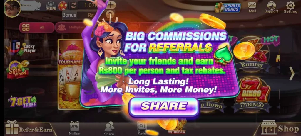 Teen Patti World Rewards and Bonuses